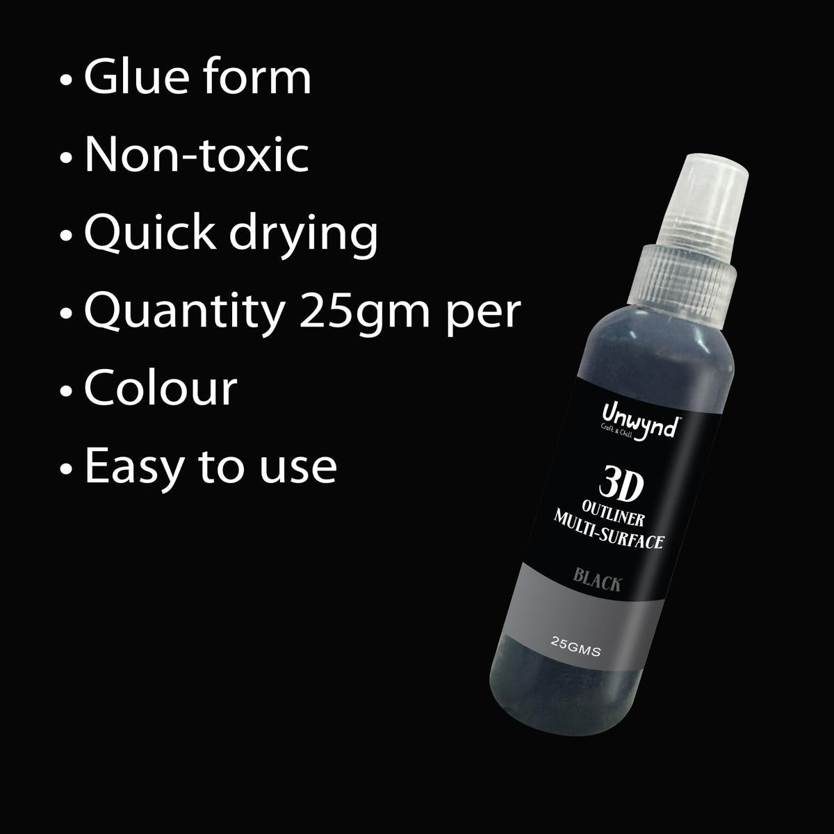 Unwynd 3d Outliner Black