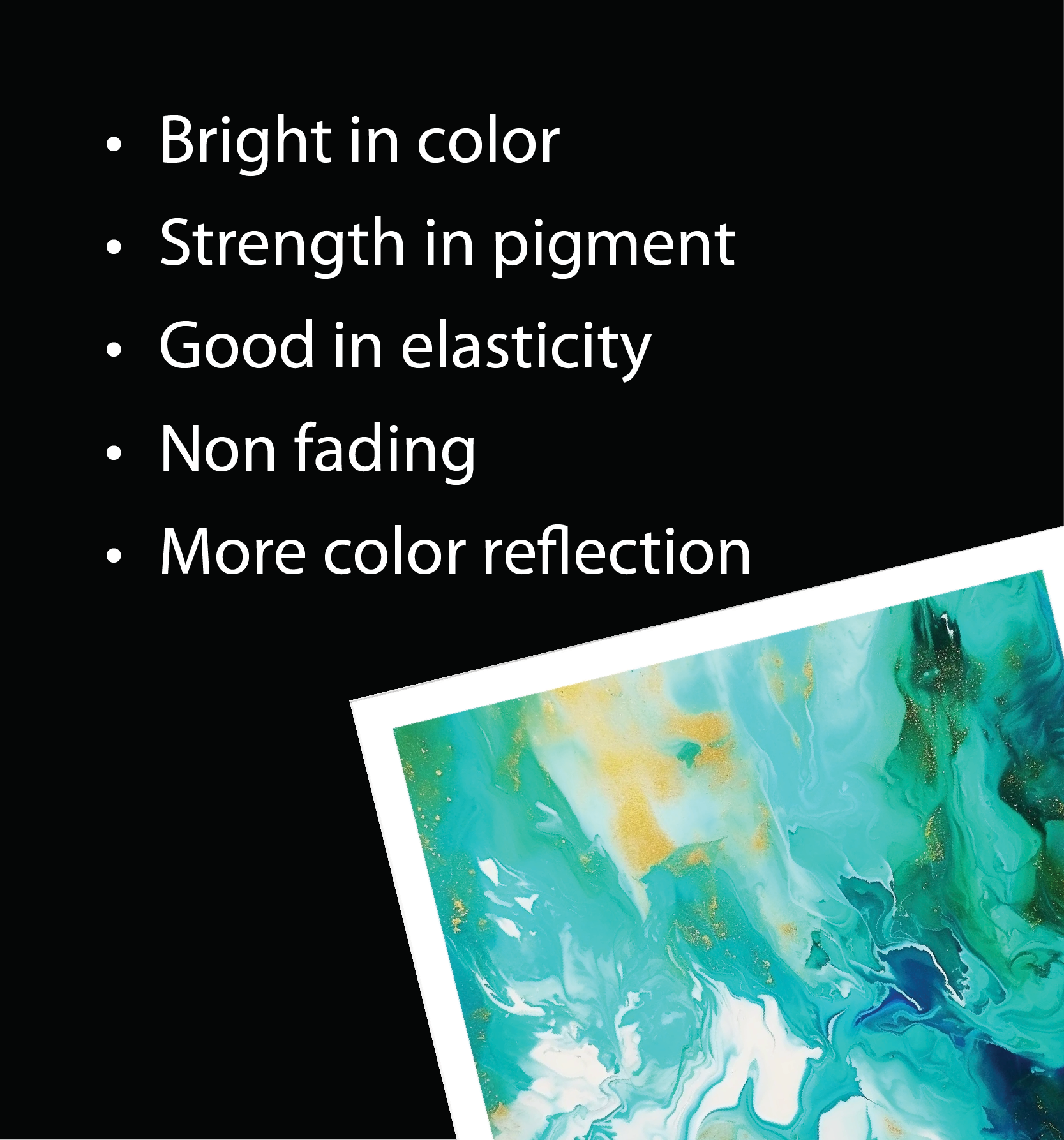 Unwynd Acrylic Colors Metallic - 25 colors x 50 ml