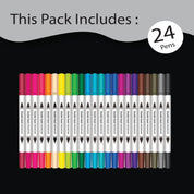 Unwynd Brush Pens - Set of 24
