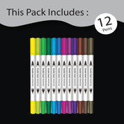 Unwynd Brush Pens - Set of 12