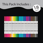 Unwynd Brush Pens - Set of 18