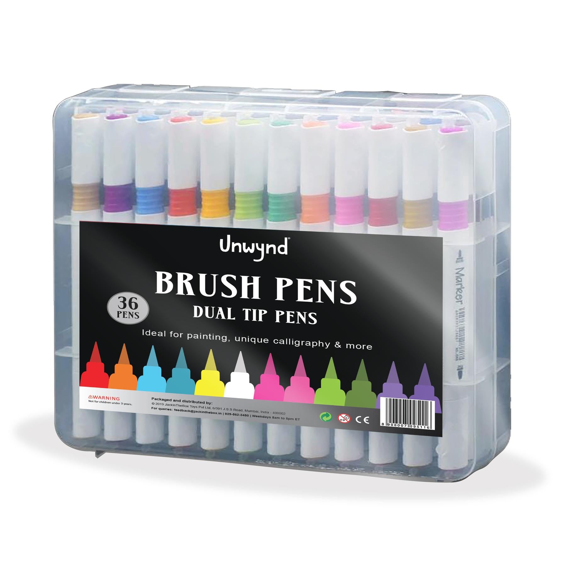 Unwynd Brush Pens - Set of 36