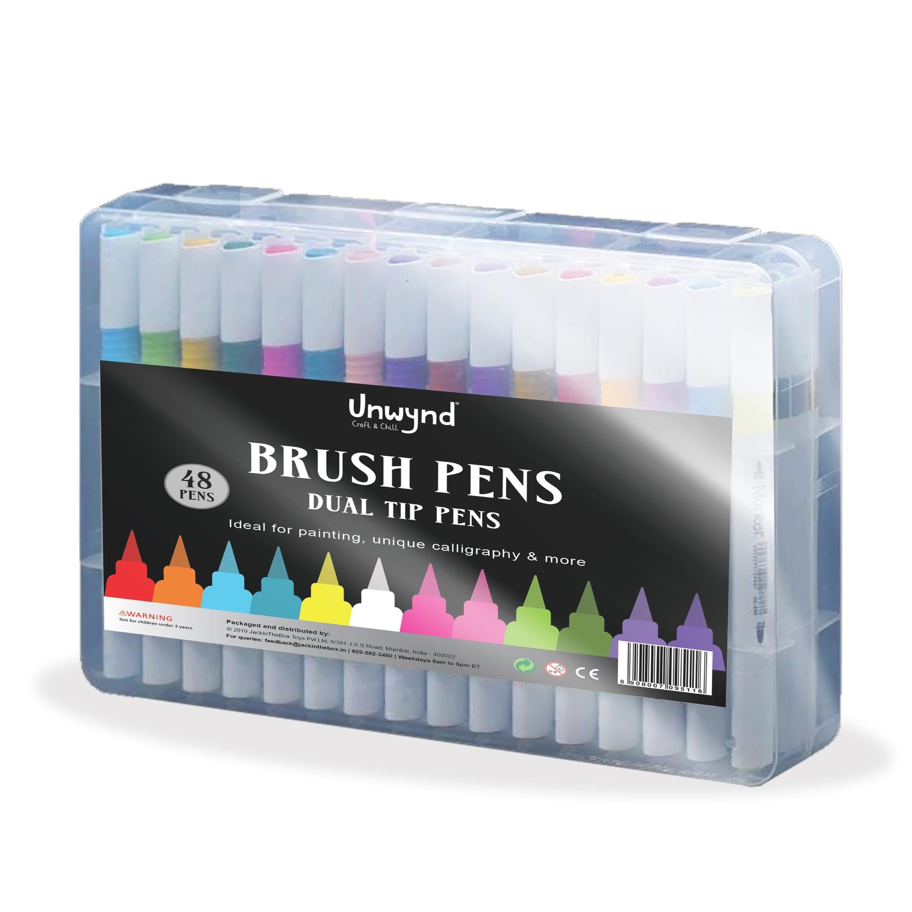 Unwynd Brush Pens - Set of 48