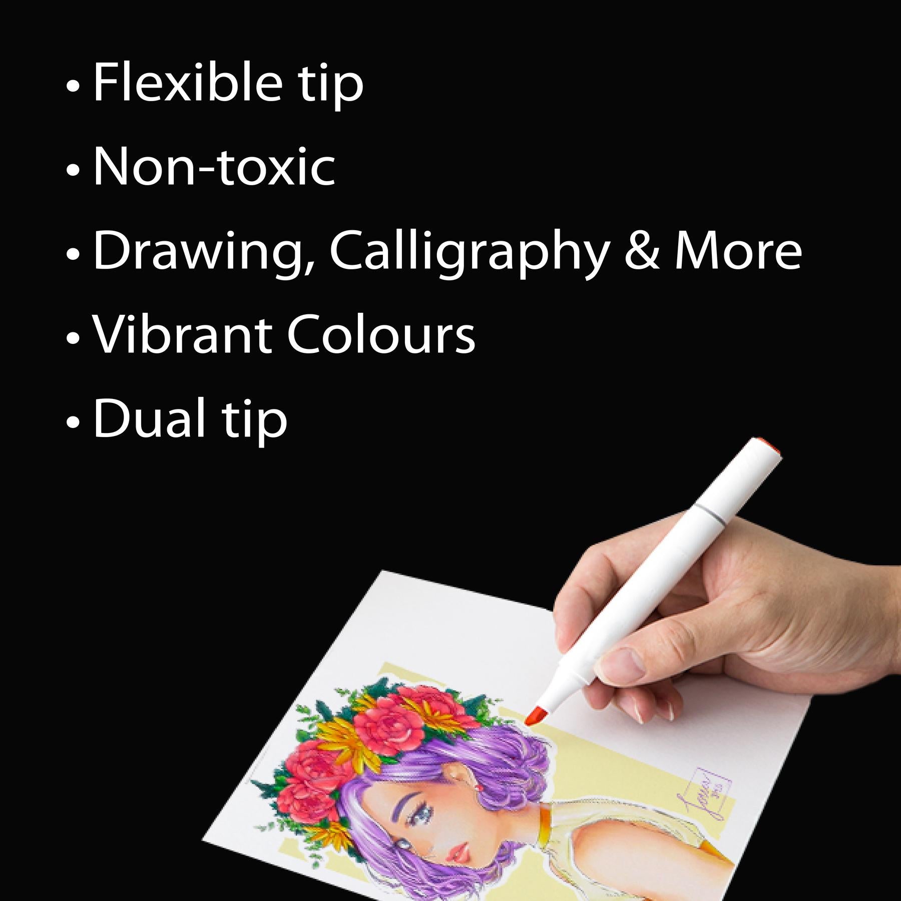 Unwynd Brush Pens - Set of 48
