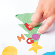 Unwynd Capital Alphabet Foam Stickers - Pack of 55
