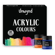 Unwynd Acrylic Colors - 10 colors x 25 ml