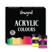 Unwynd Acrylic Colors - 16 colors x 50 ml