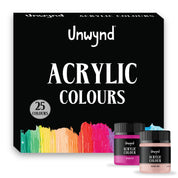 Unwynd Acrylic Colors - 25 colors x 25 ml