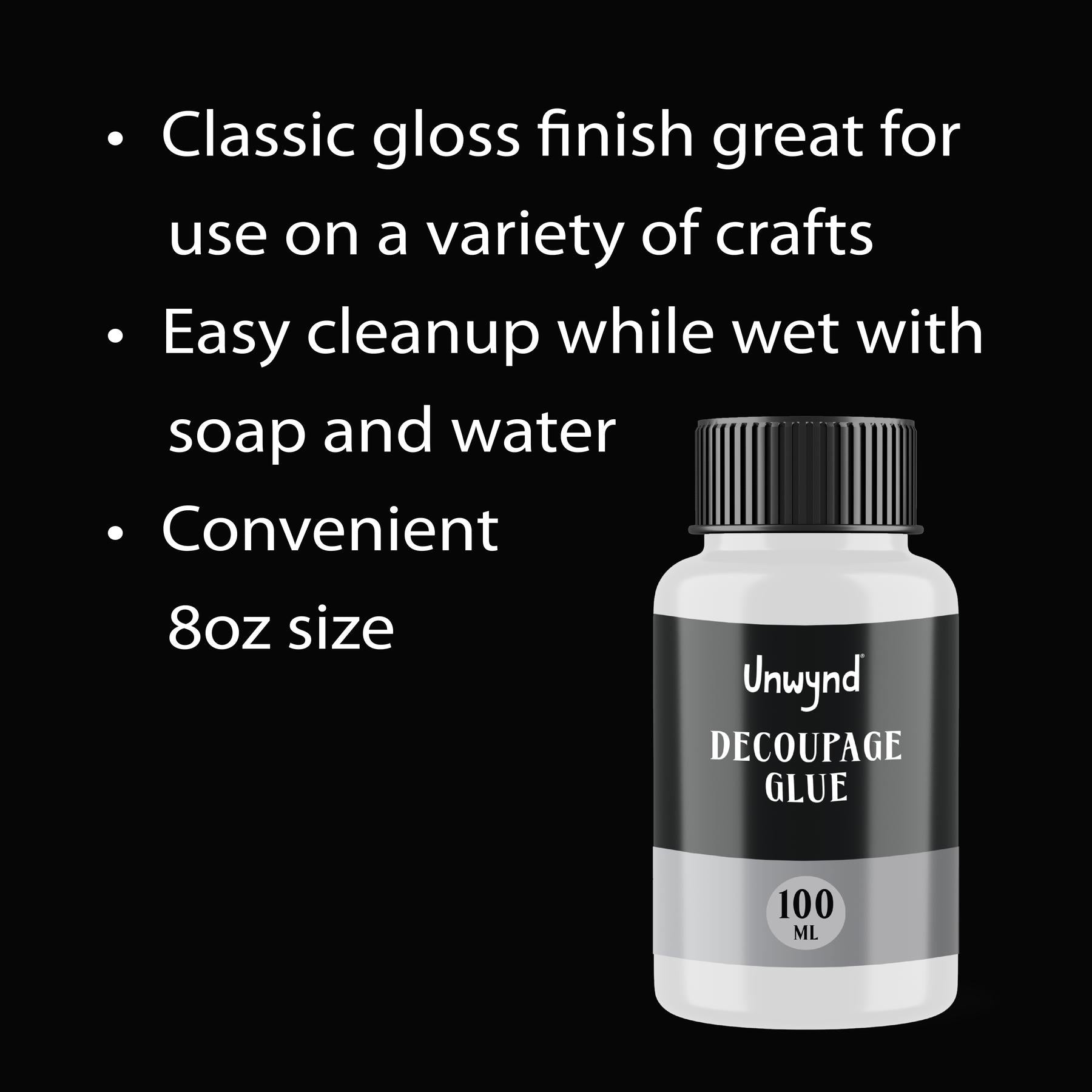 Unwynd Decoupage Glue 100ml