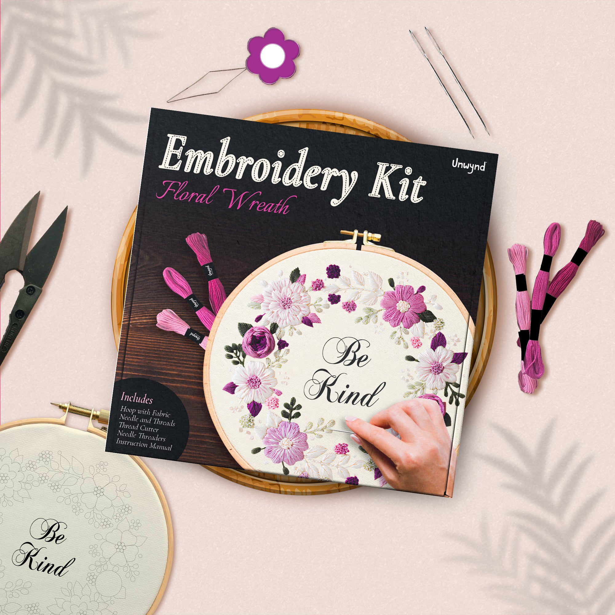 Embroidery Kit - Floral – JACKINTHEBOX TOYS PRIVATE LIMITED