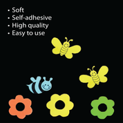 Unwynd Bugs Foam Stickers - Pack of 40