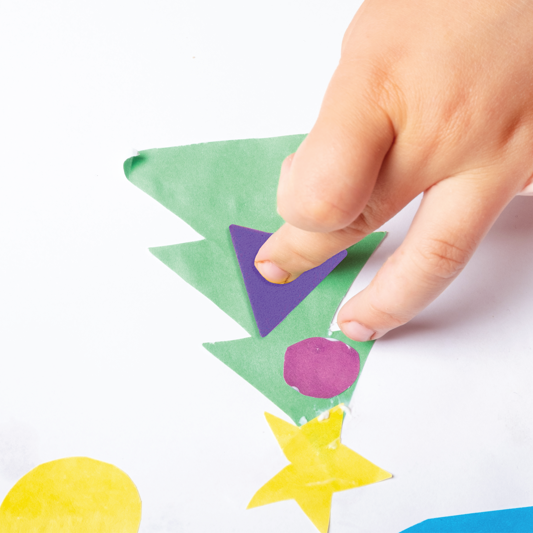Unwynd Geometric Shapes Felt Stickers - Pack of 40