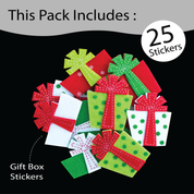 Unwynd Gift Felt Stickers - Pack of 25