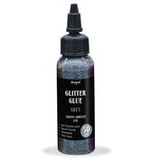 Unwynd Glitter Glue Grey - 50gms