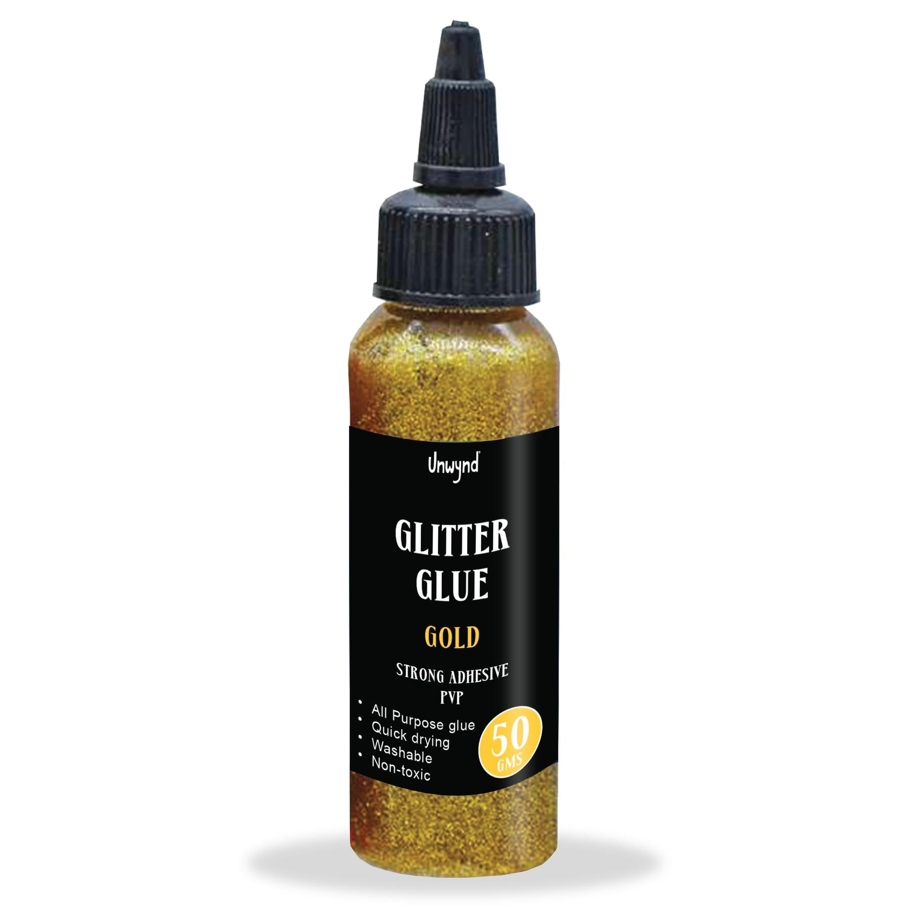Unwynd Glitter Glue Gold - 50gms