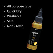 Unwynd Glitter Glue Gold - 50gms