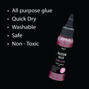 Unwynd Glitter Glue Light Pink - 50gms