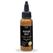 Unwynd Glitter Glue Ochre Yellow - 50gms