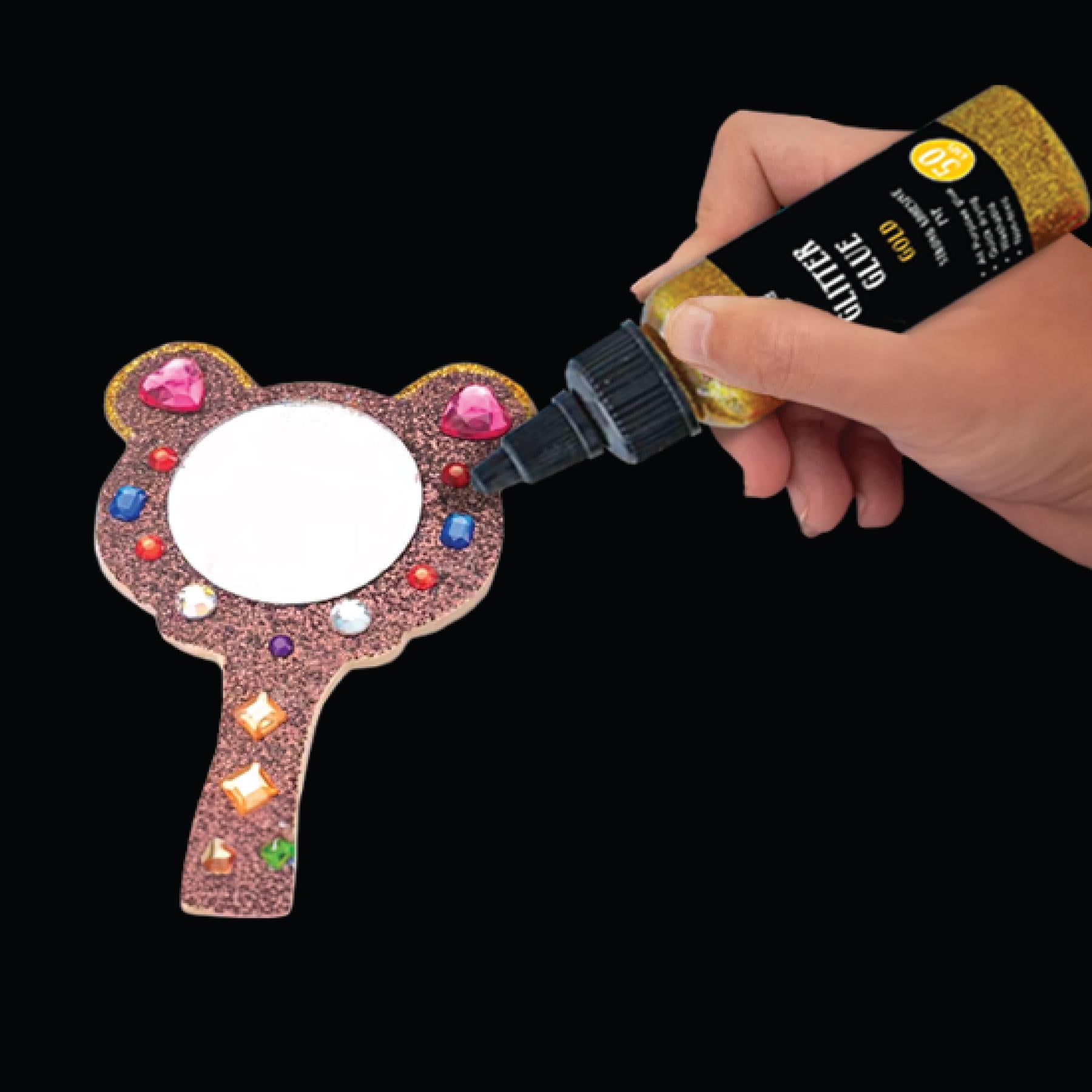 Unwynd Glitter Glue Purple - 50gms