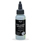 Unwynd Glitter Glue - Extra Sparkle- Clear Silver - 50gms
