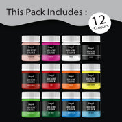 Unwynd Gouache Colors - 12 colors x 25 ml