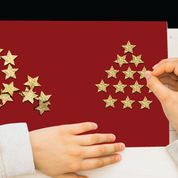 Unwynd Glitter Star  - Pack of 50