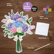 Unwynd - Poke Art Hydrangea Flower craft kit