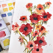 Unwynd Watercolorsheet-25% Cotton Pack OF 20 Sheet 300gsm - A5