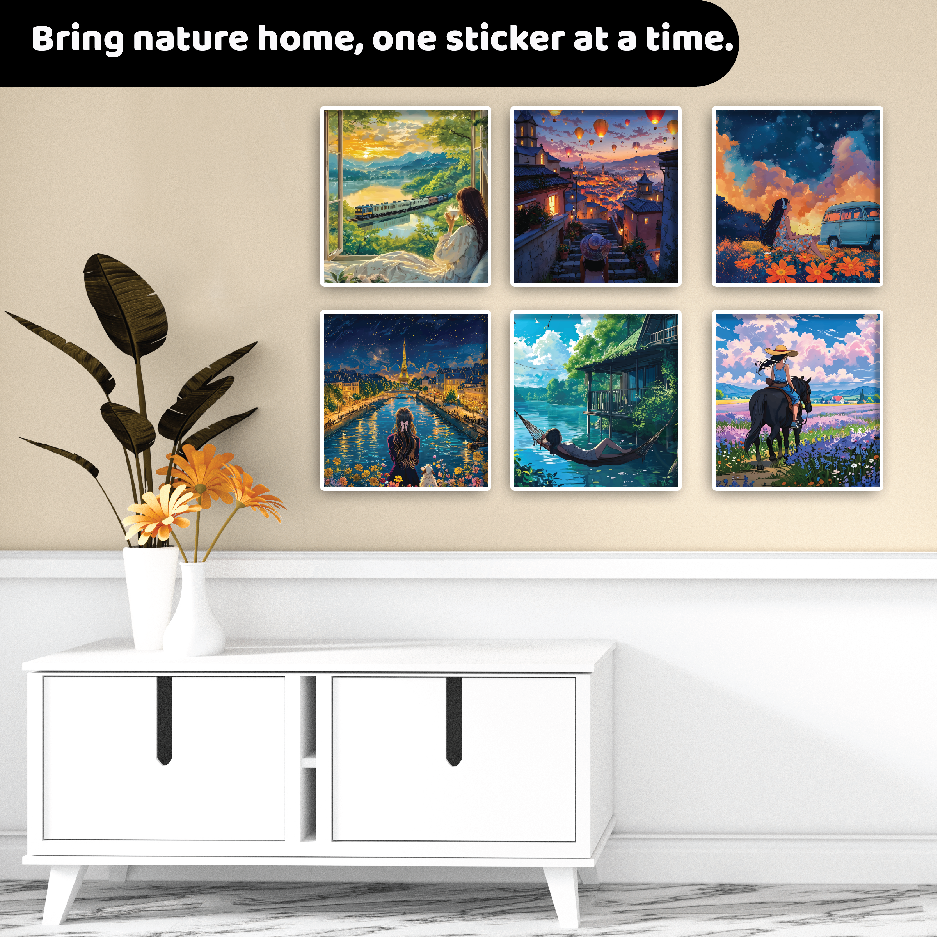 Sticker By Number Wanderlust