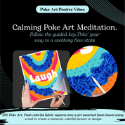 Poke Art Positive Vibes