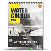 Unwynd Watercolor Pad 25 % Cotton Pack Of 12 Sheet 300gsm