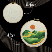 Unwynd Embroidery Kit – The Landscape Edition
