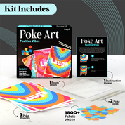 Poke Art Positive Vibes