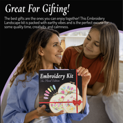 Unwynd Embroidery Kit – The Floral Edition