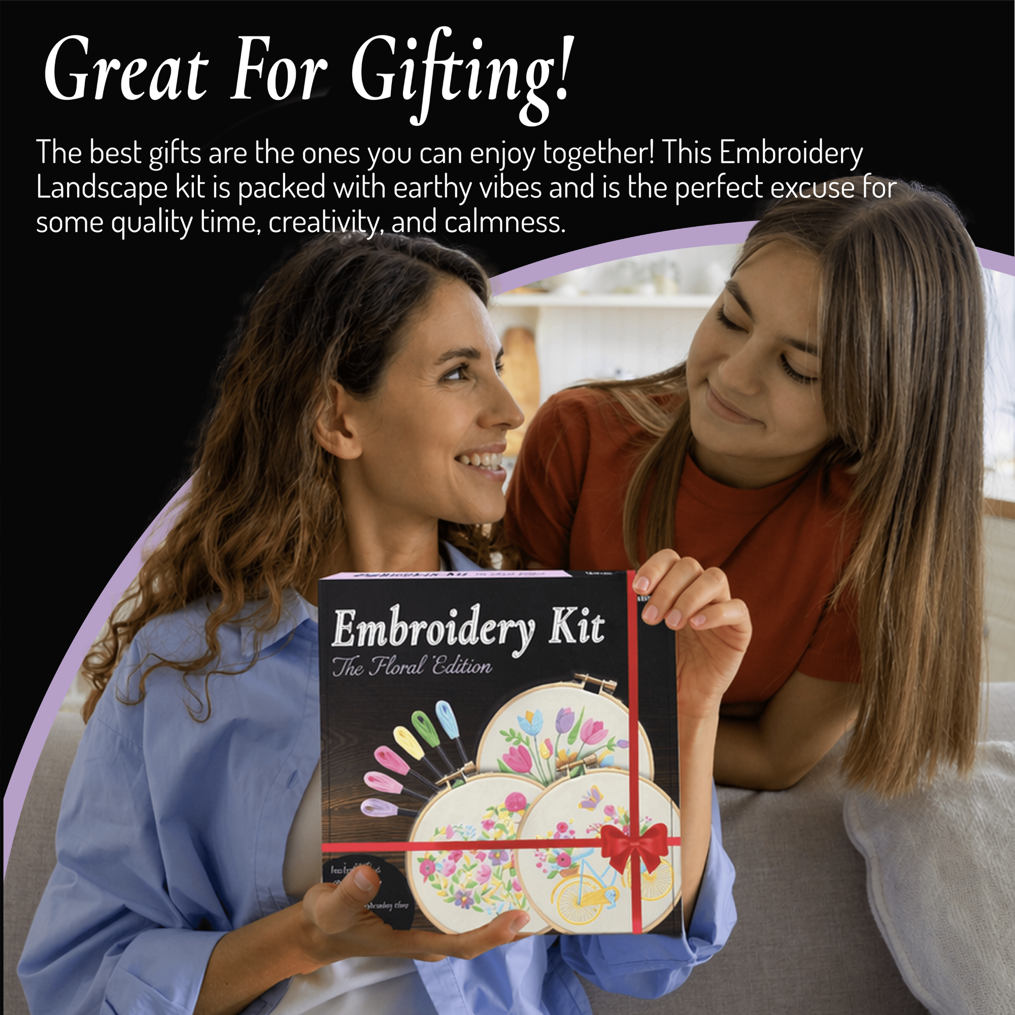 Unwynd Embroidery Kit – The Floral Edition