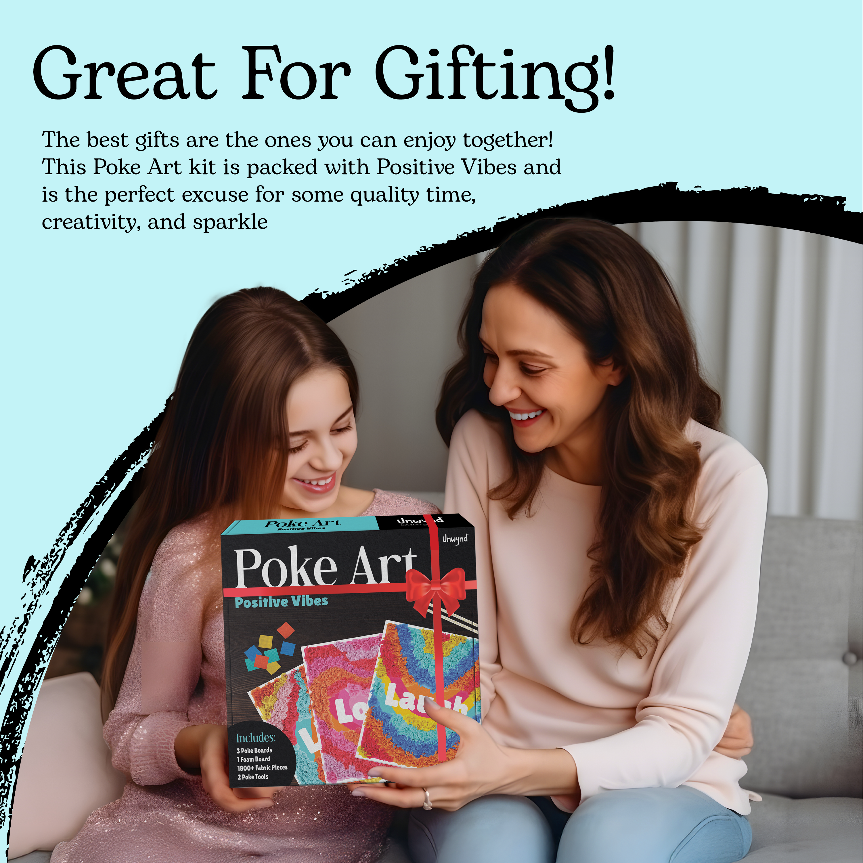 Poke Art Positive Vibes