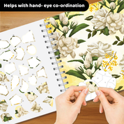 Unwynd Sticker By Number – Floral Escape
