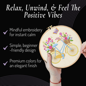 Unwynd Embroidery Kit – The Floral Edition