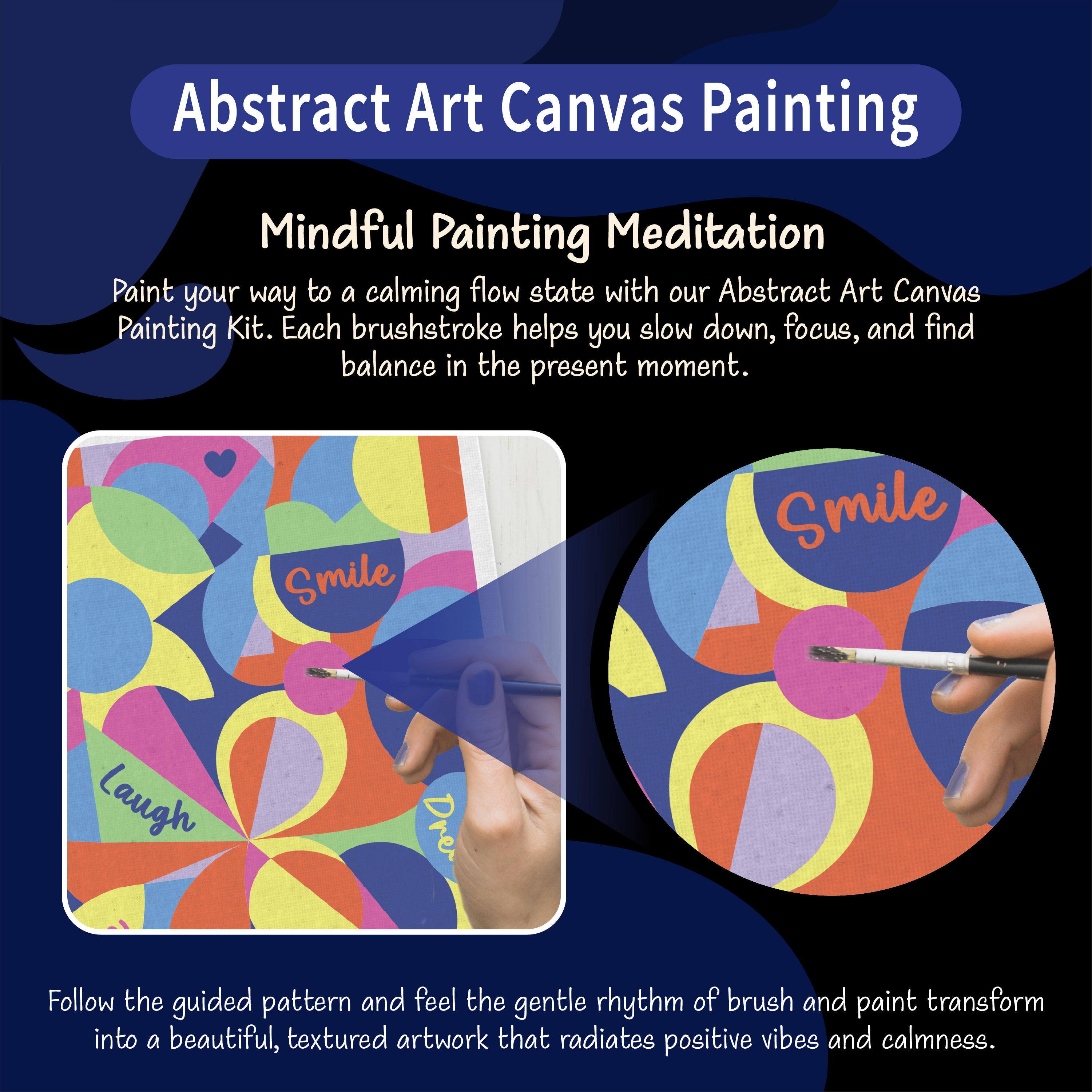 Abstract Art - Canvas Painting