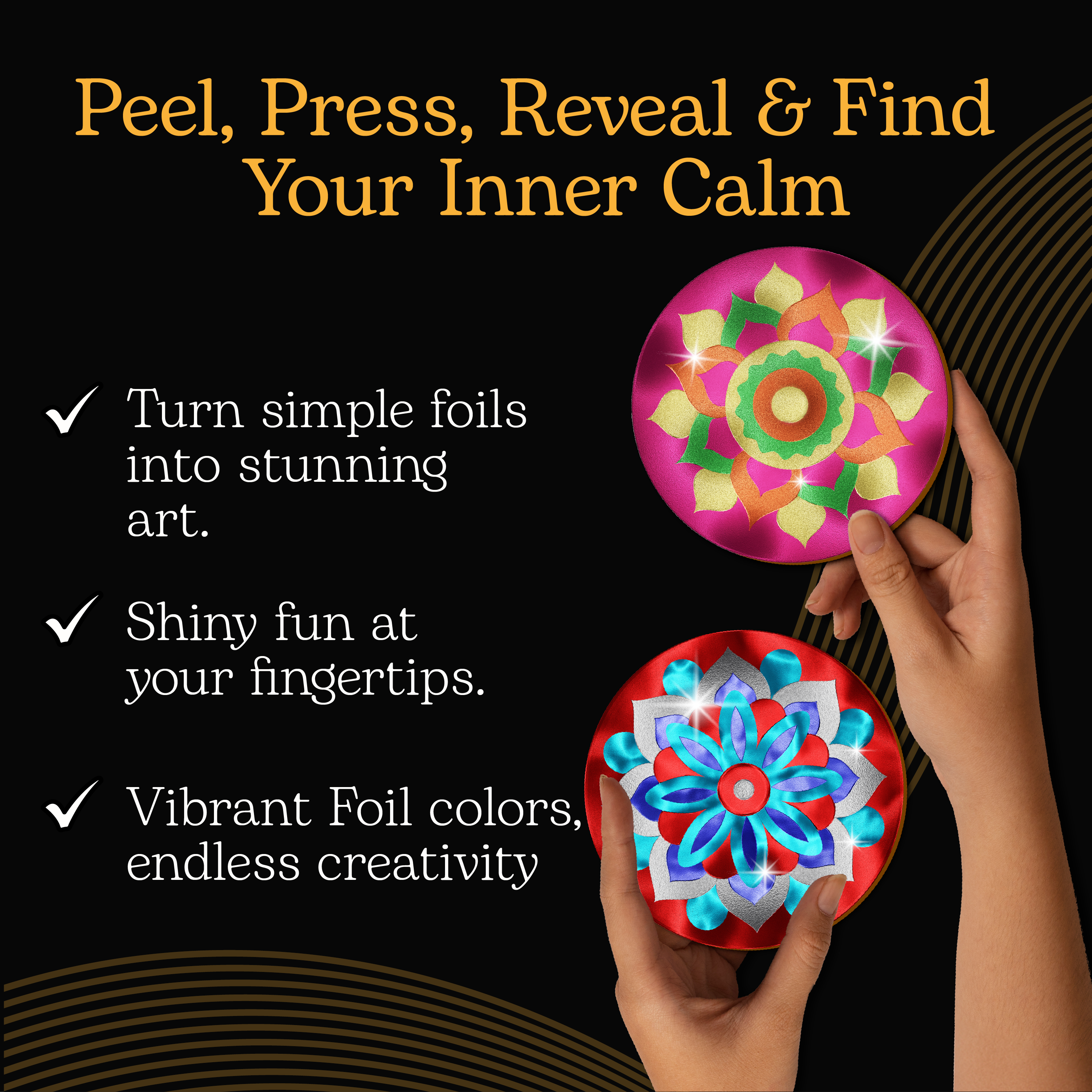 Foil By Number - Mandala