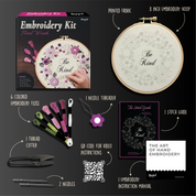 Embroidery Kit - Floral