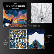 Sticker By Number Wanderlust