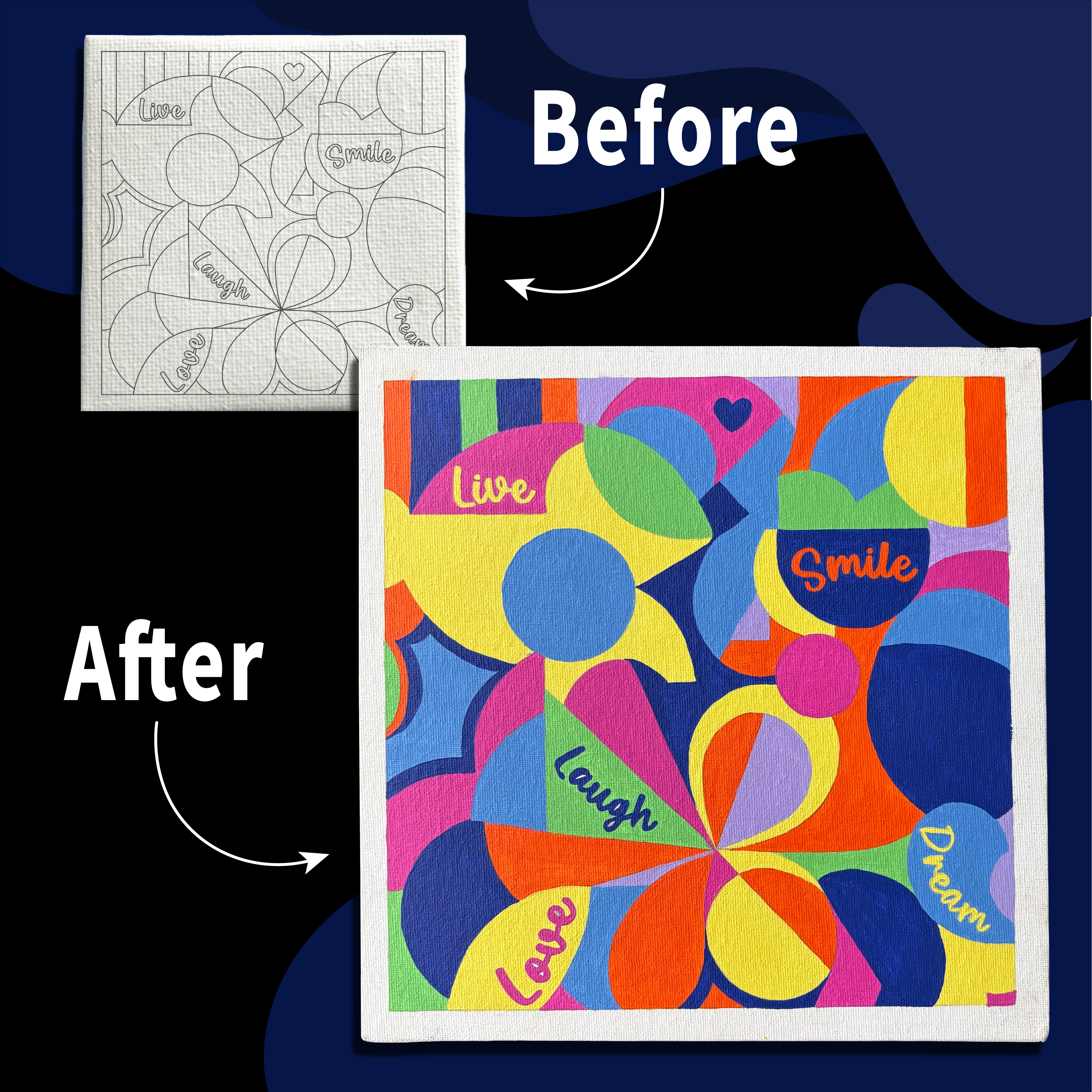 Abstract Art - Canvas Painting