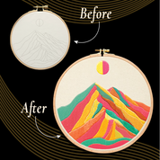 Embroidery Kit Landscape