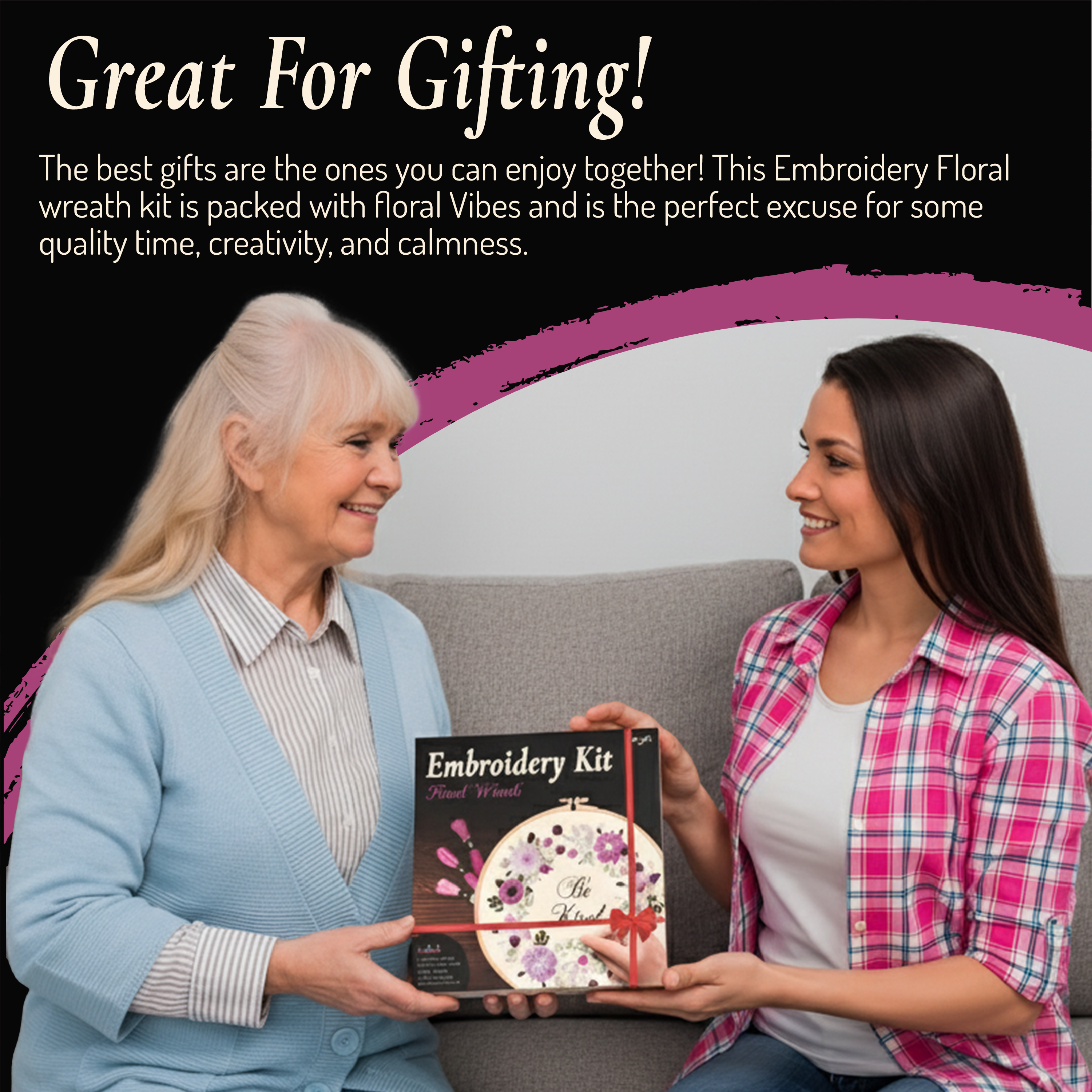 Embroidery Kit - Floral