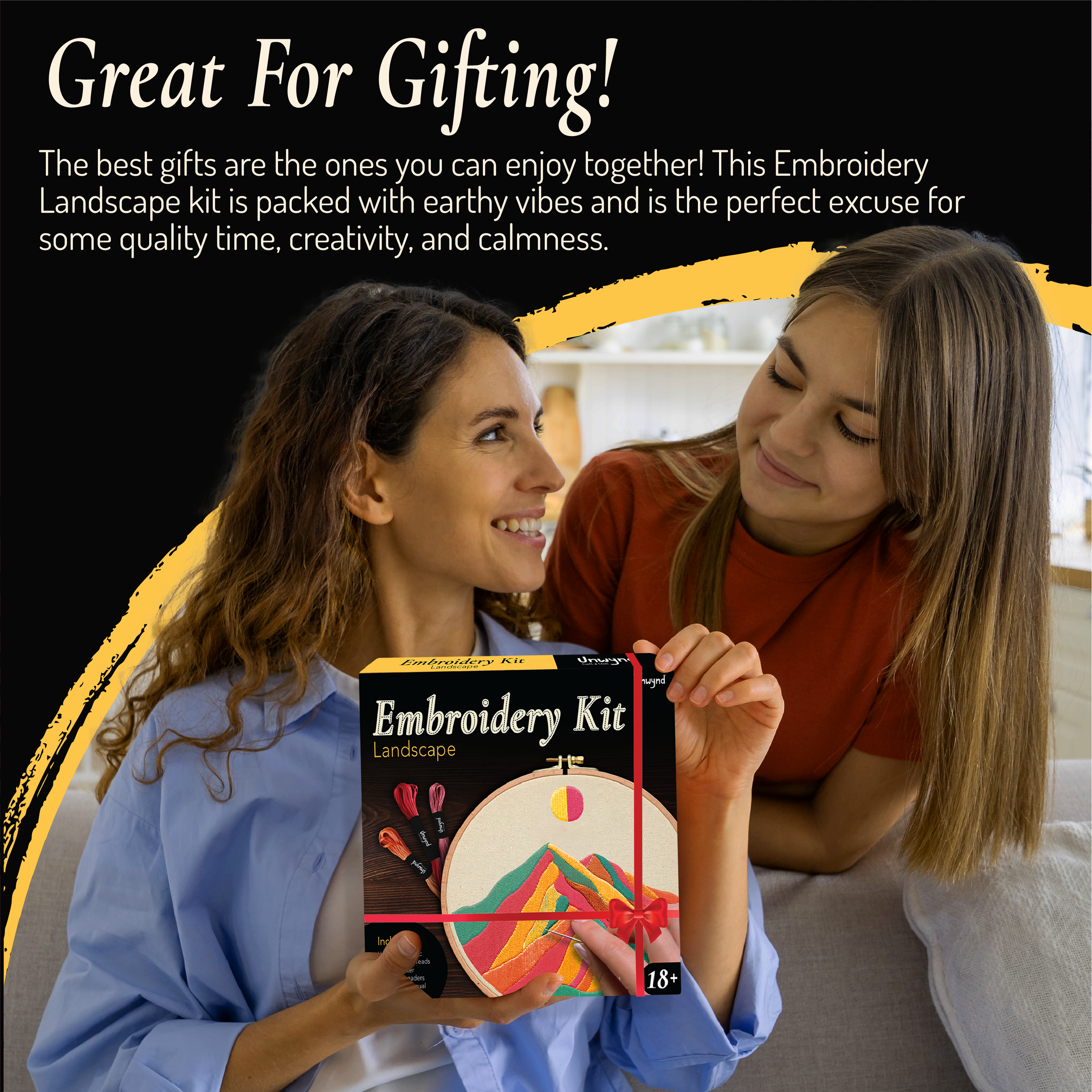 Embroidery Kit Landscape