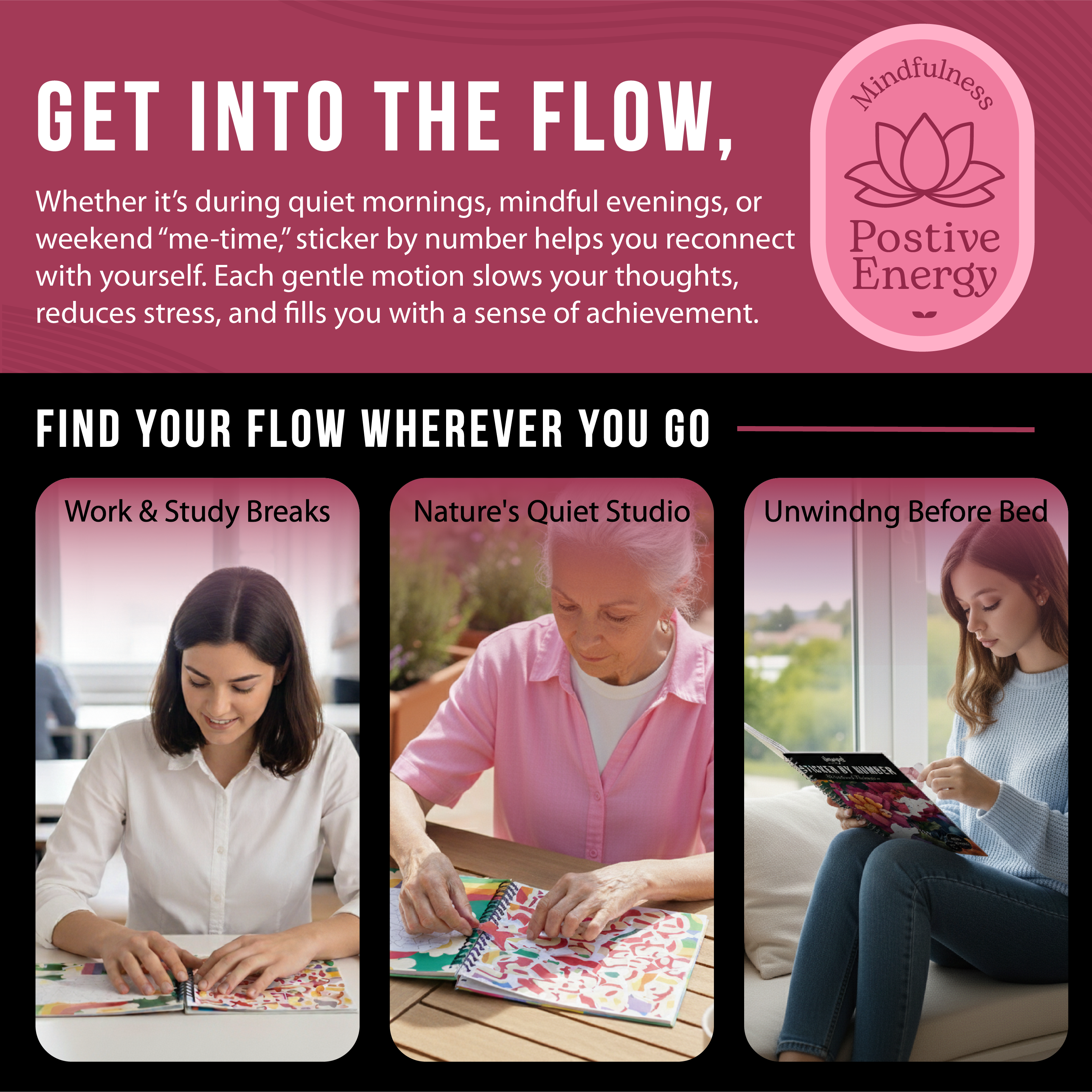 Sticker by Number - Motivational Masterpiece