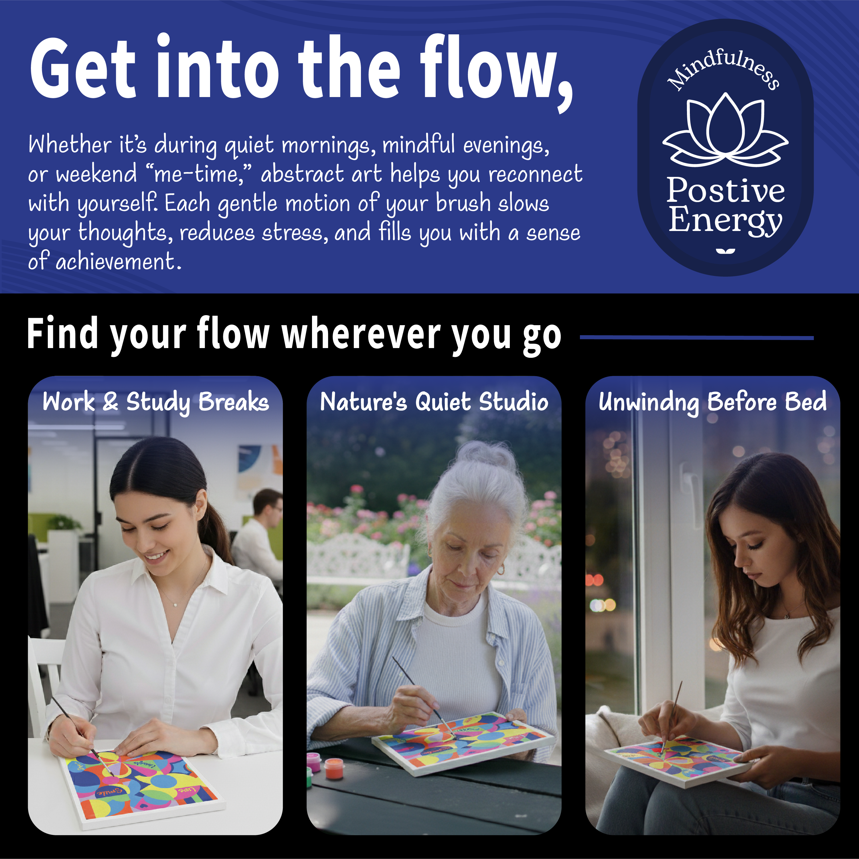 Abstract Art - Canvas Painting