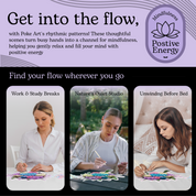 Poke Art Hydrangea Flower Bouquet