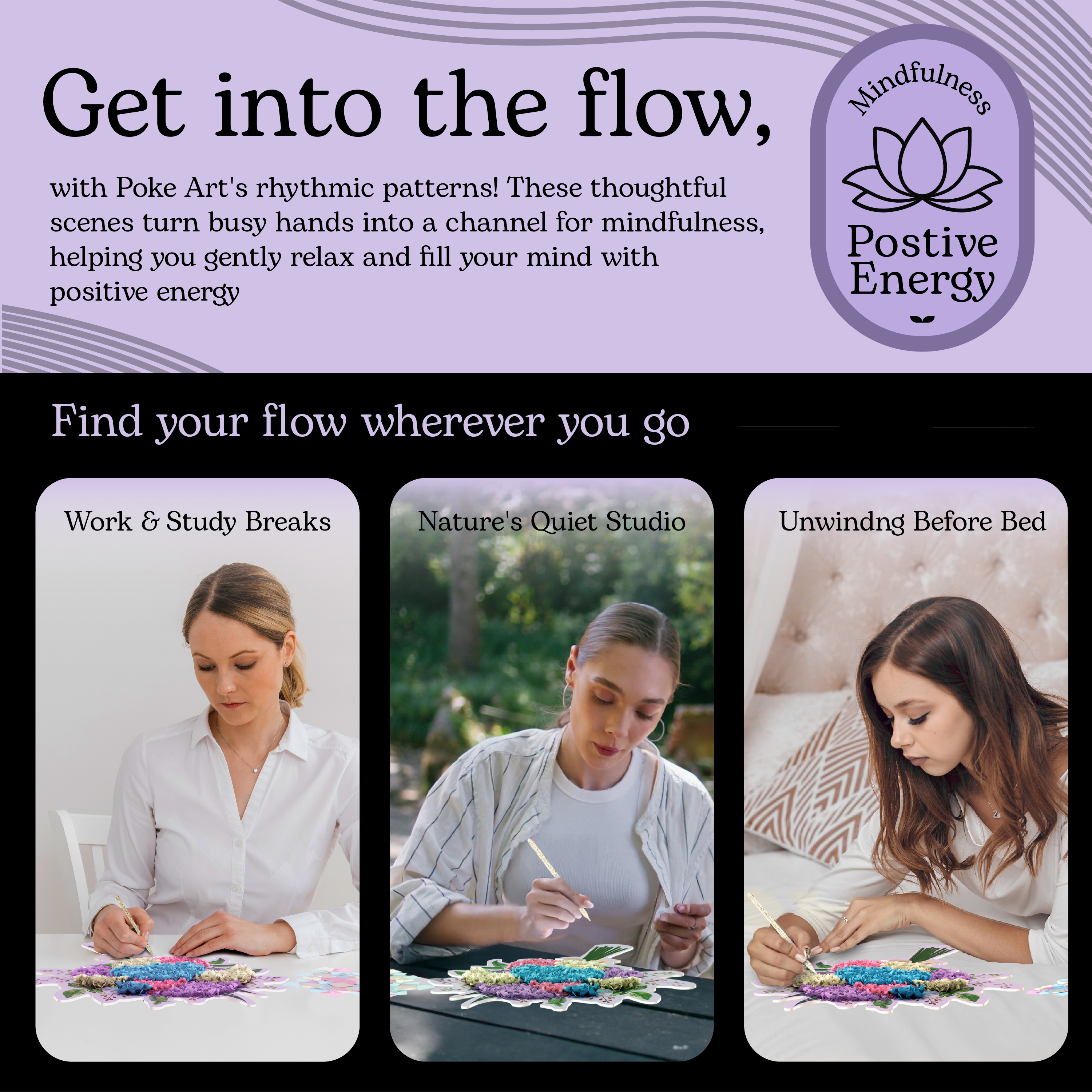 Poke Art Hydrangea Flower Bouquet